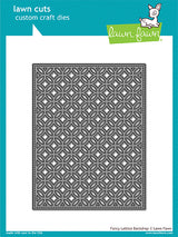 fancy lattice backdrop