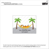 hammock and trees