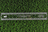 12" clear ruler
