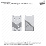 woodland critter huggers bat add-on