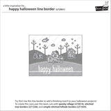 _happy halloween line border_