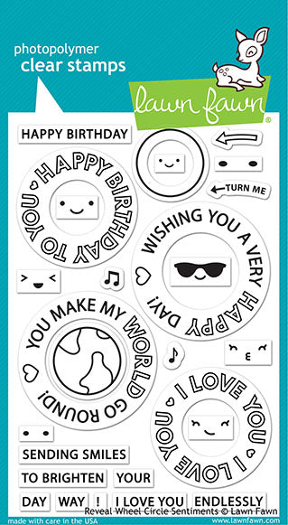 reveal wheel circle sentiments