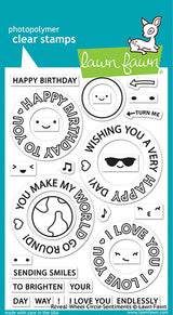 reveal wheel circle sentiments