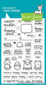 say what? spring critters
