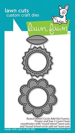 _reveal wheel circle add-on frames: flower and sun_
