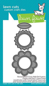 _reveal wheel circle add-on frames: flower and sun_