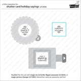 shutter card holiday sayings