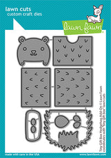 tiny gift box hedgehog add-on