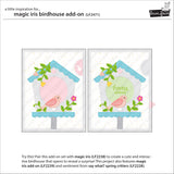 magic iris birdhouse add-on