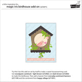 magic iris birdhouse add-on