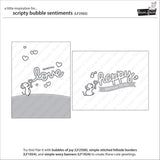 scripty bubble sentiments