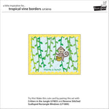 _tropical vine borders_