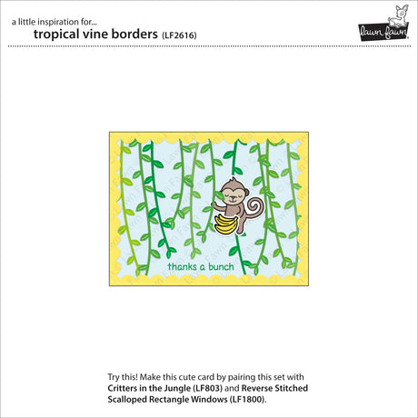 _tropical vine borders_