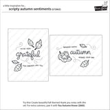 scripty autumn sentiments