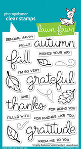 scripty autumn sentiments