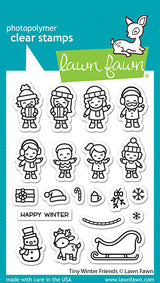 tiny winter friends