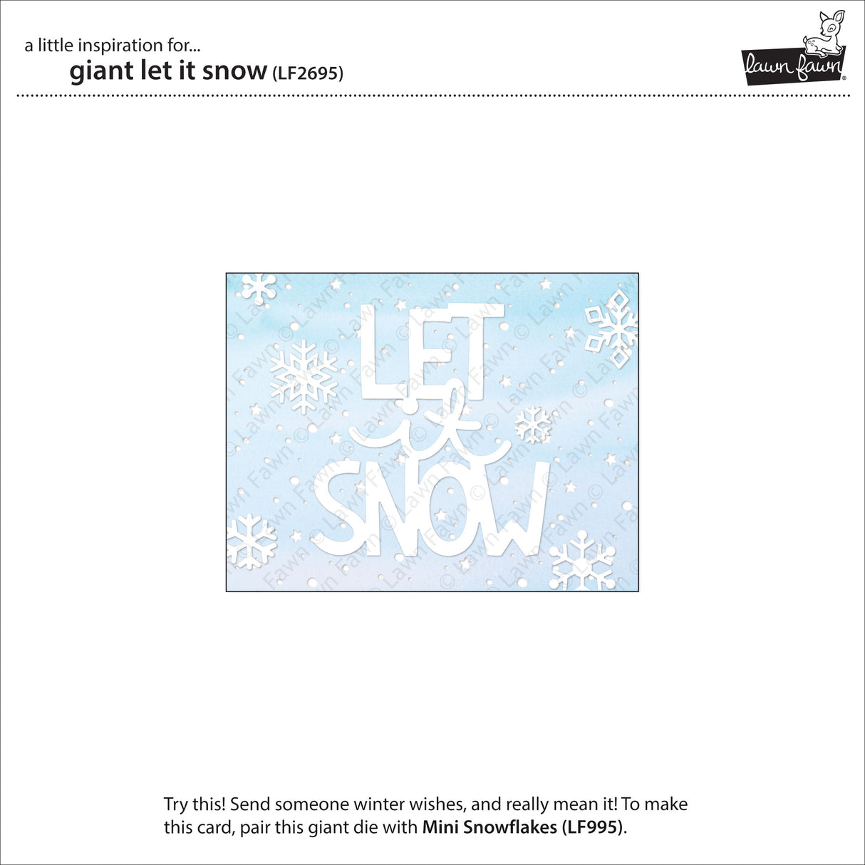 giant let it snow