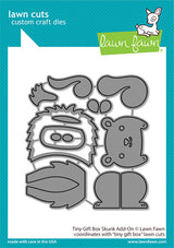 tiny gift box skunk add-on