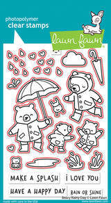 beary rainy day lawn cuts