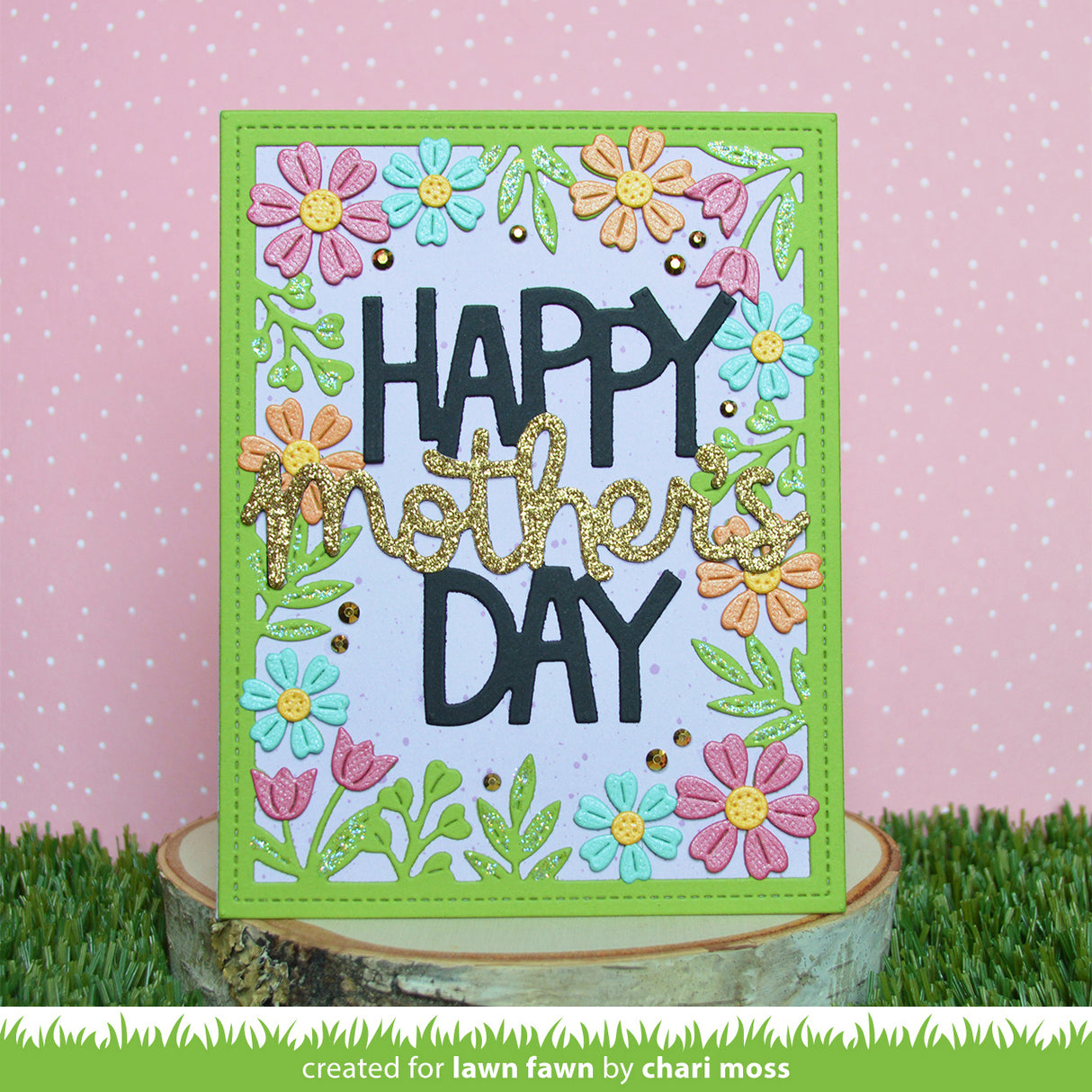 spring flowers backdrop