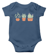 happy succulents onesie (12-18m)