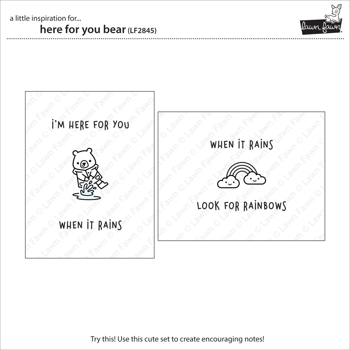 here for you bear