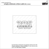 simply celebrate critters add-on