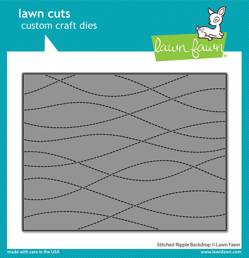 stitched ripple backdrop