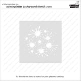 paint splatter background stencil
