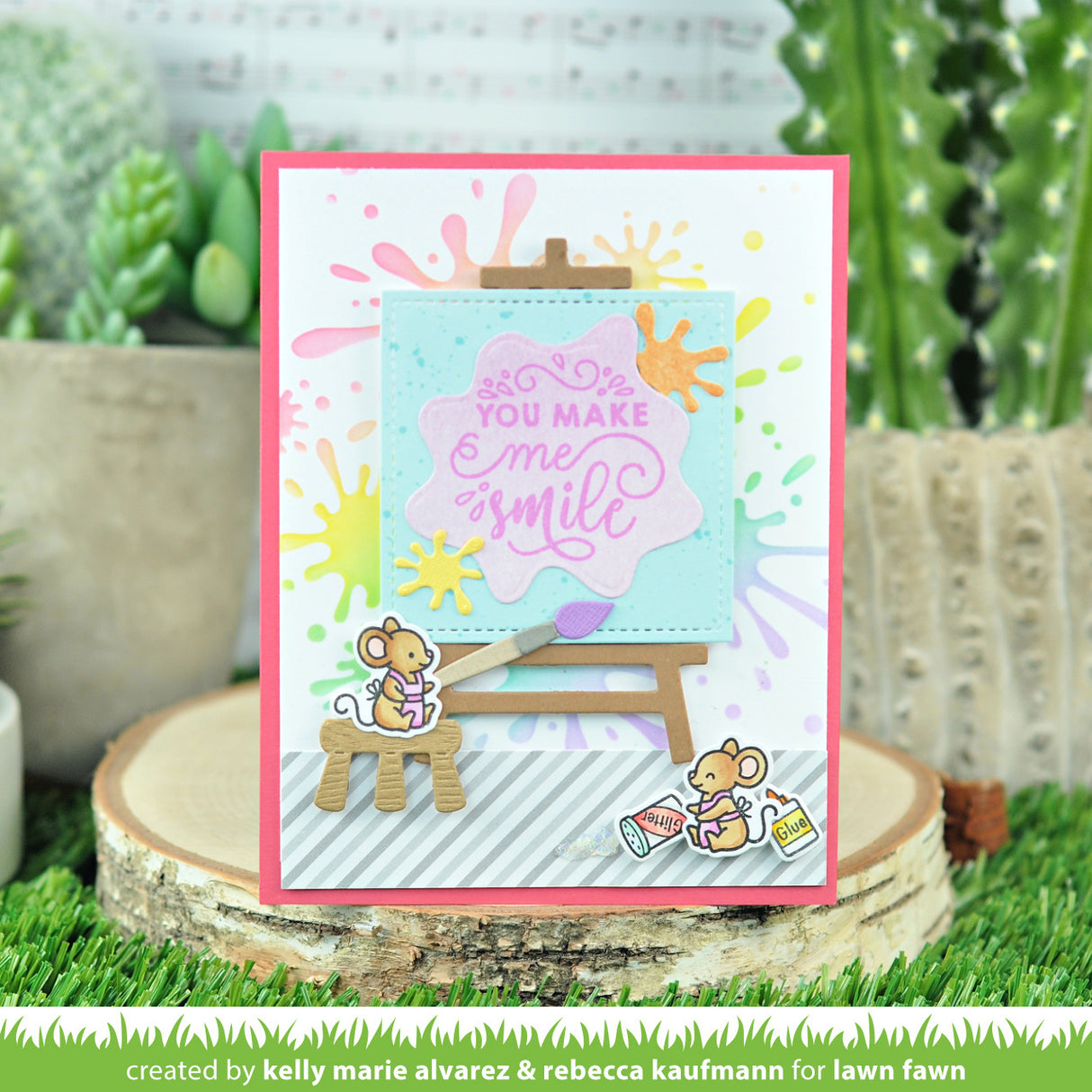paint splatter background stencil