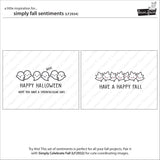 simply fall sentiments