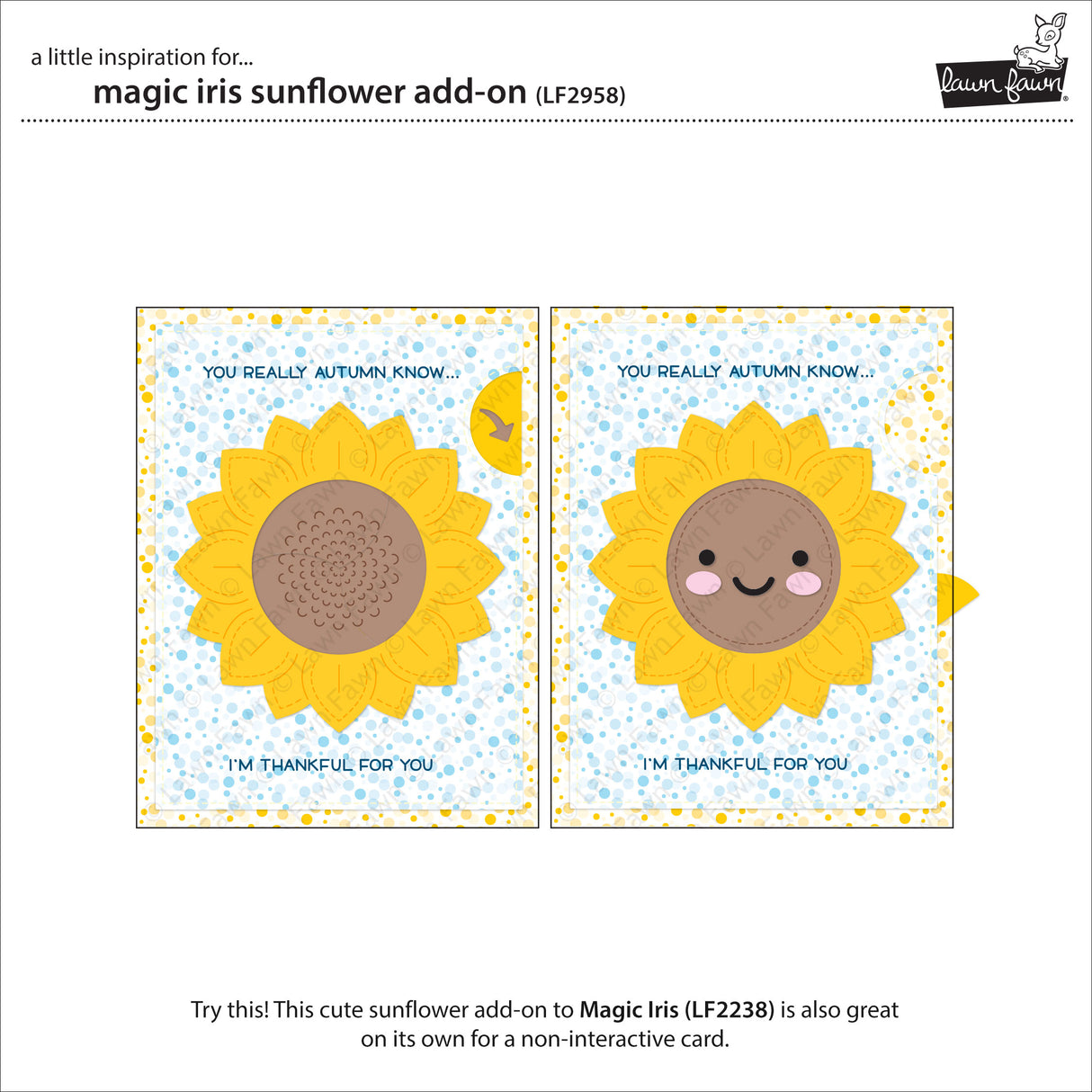 magic iris sunflower add-on
