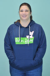 lawn fawn pullover hoodie - 2XL