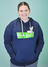 lawn fawn pullover hoodie - XL