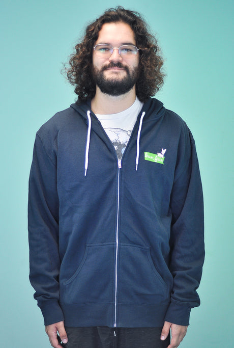 lawn fawn zip-up hoodie - 2XL