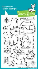 critters in the snow