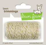 gold sparkle single cord