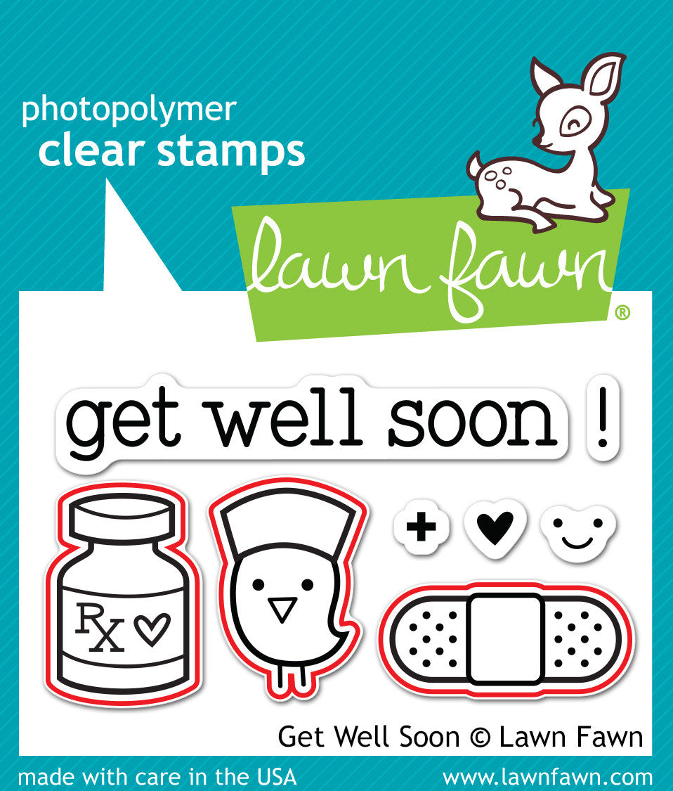 get well soon lawn cuts