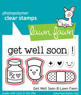 get well soon lawn cuts