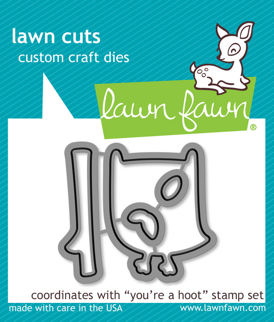 _you're a hoot lawn cuts_