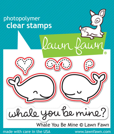 _whale you be mine lawn cuts_