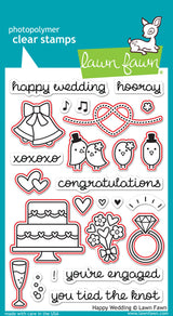 happy wedding lawn cuts