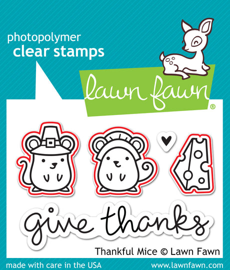 _thankful mice lawn cuts_