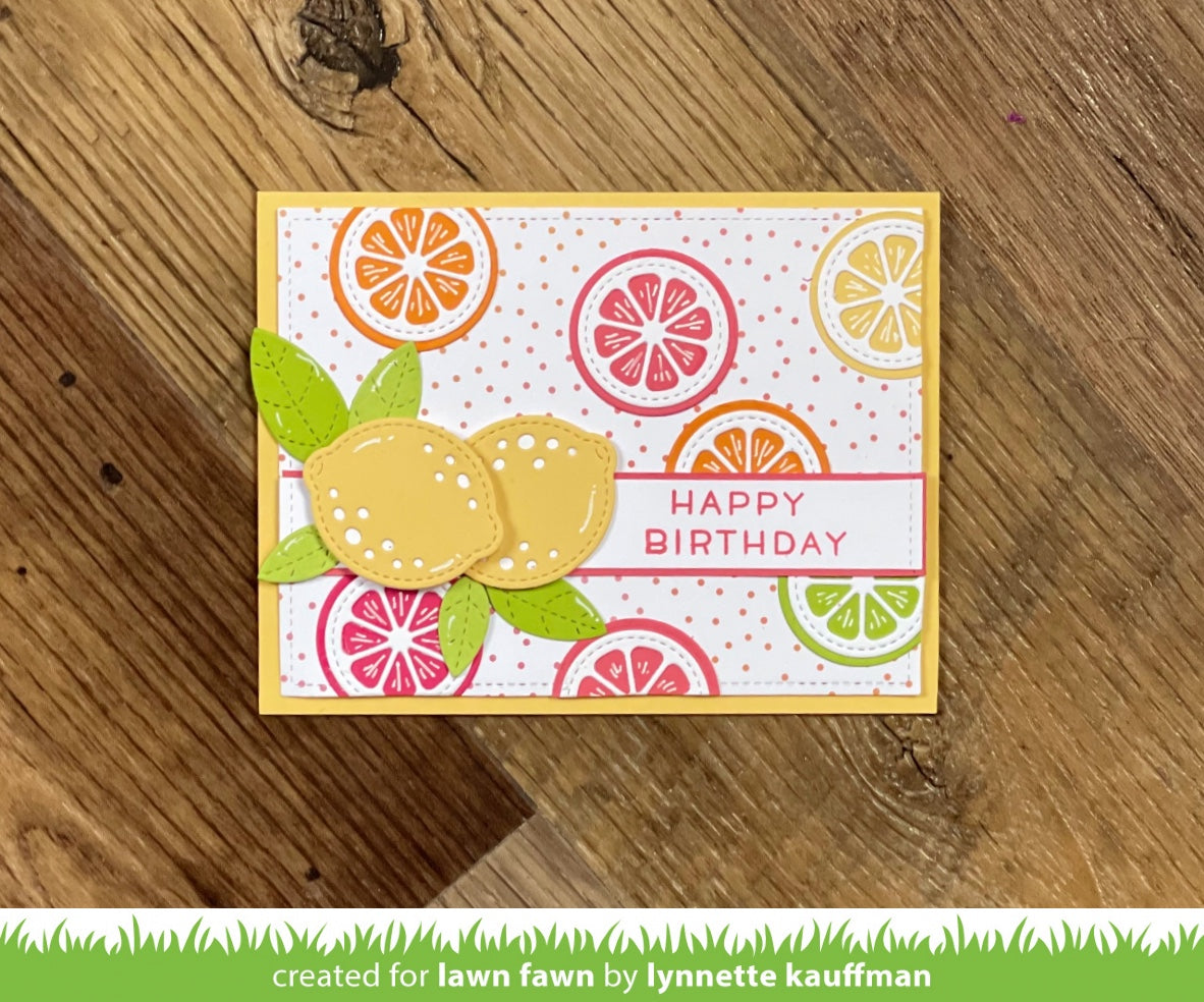 zesty lemon