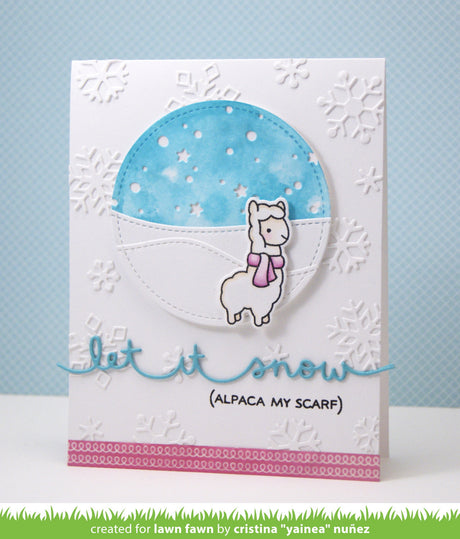 _let it snow border_