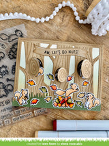 lift the flap tree backdrop