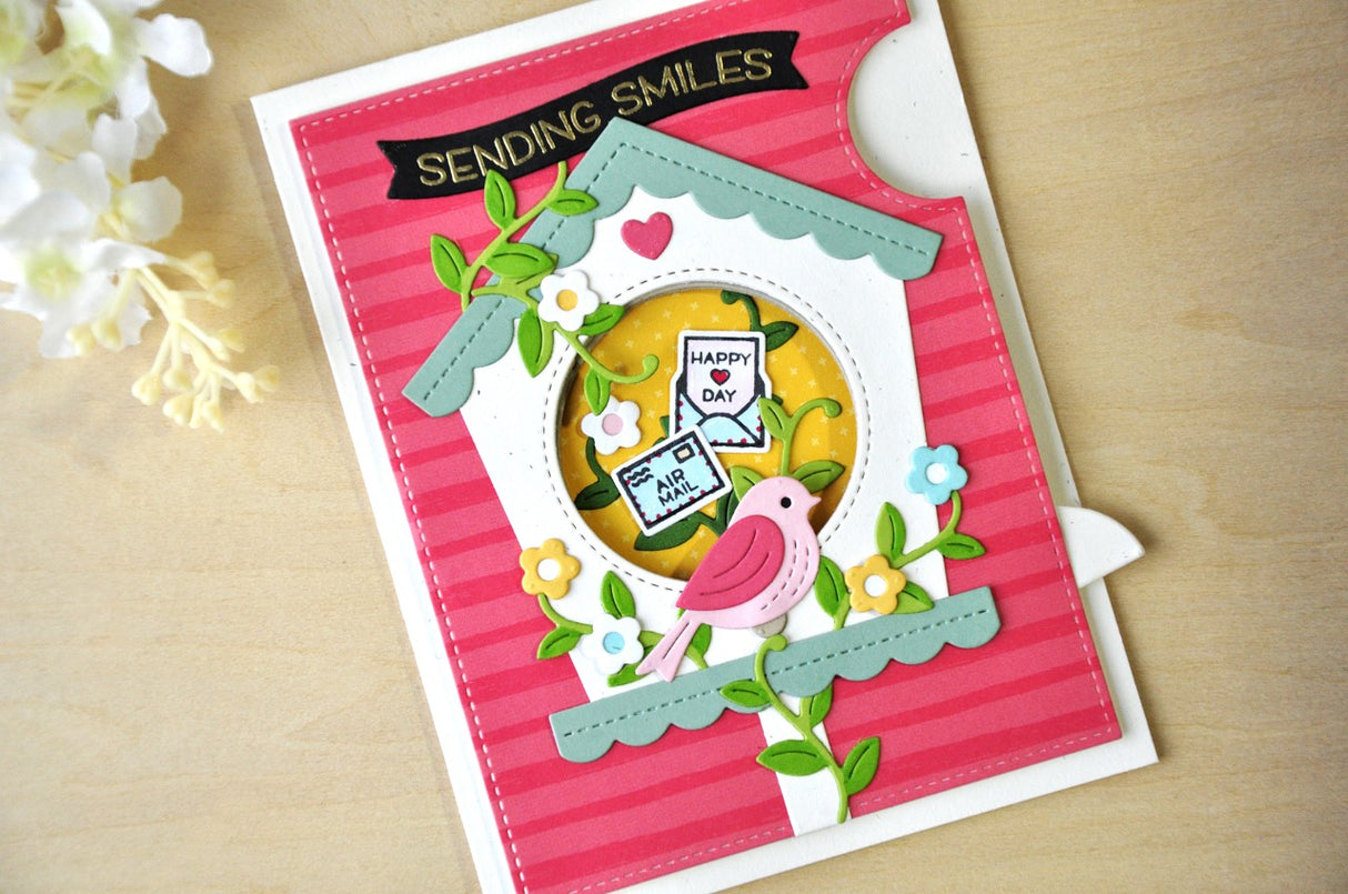 magic iris birdhouse add-on