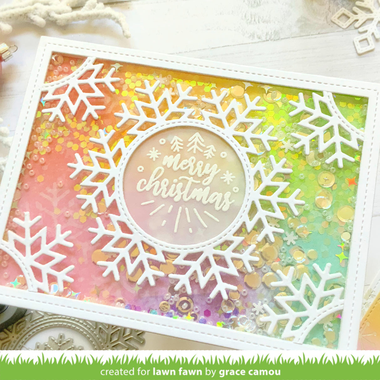 magic iris snowflake add-on