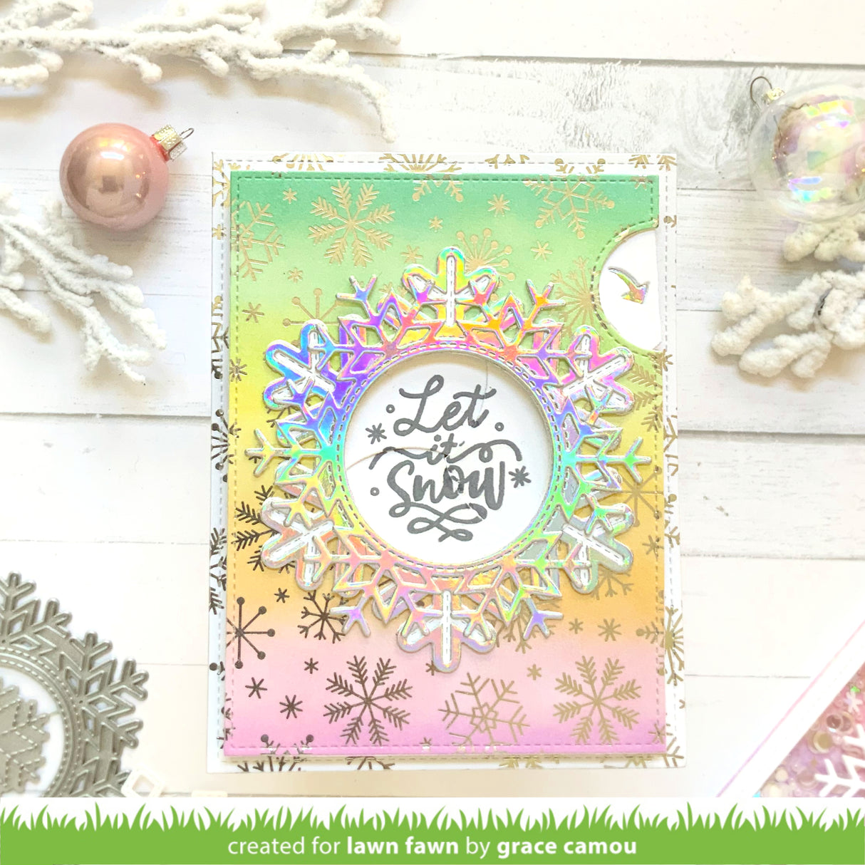 magic iris snowflake add-on