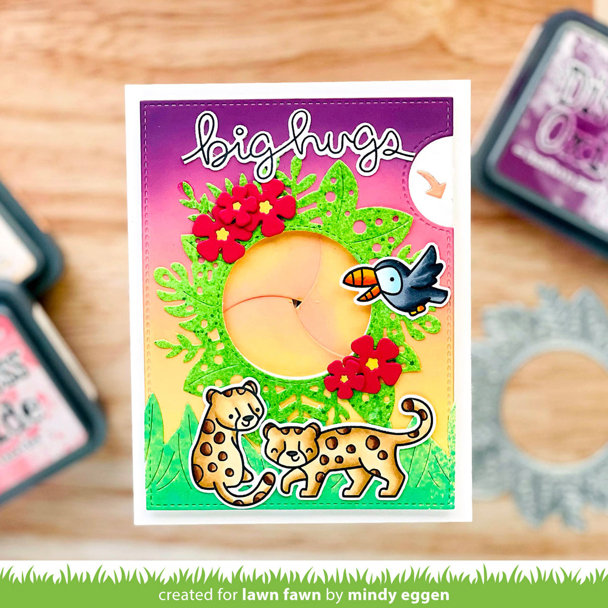 _magic iris tropical leaves add-on_